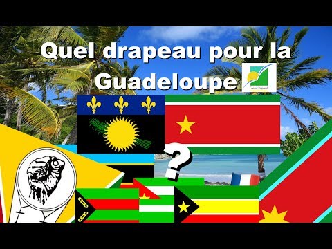 Le VRAI drapeau de la Guadeloupe ? (Chronologie & Histoire + Propositions)
