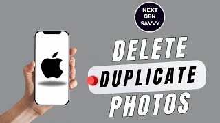 HOW TO DELETE DUPLICATE PHOTOS ON IPHONE