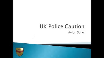 UK Police Caution [OLD]