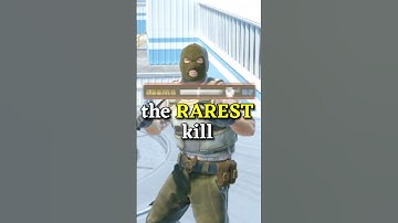 😱Rarest Kill In CS😱  #cs2 #shorts