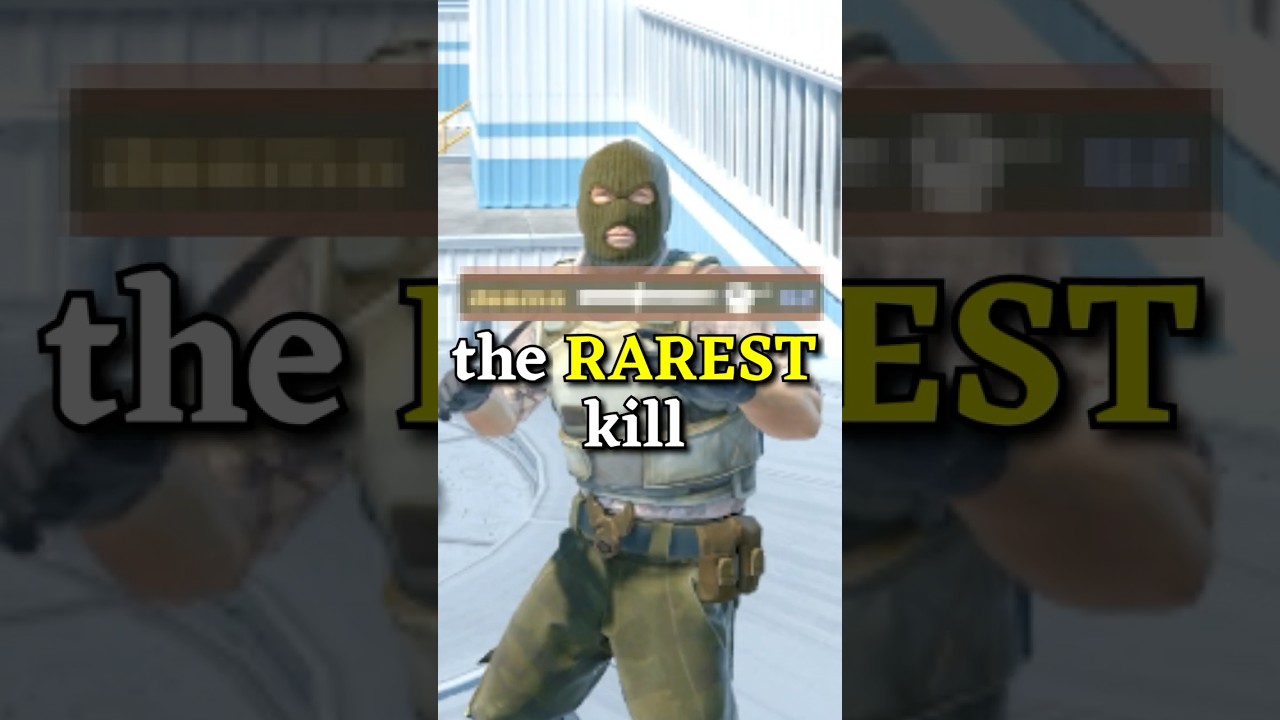 😱Rarest Kill In CS😱  #cs2 #shorts