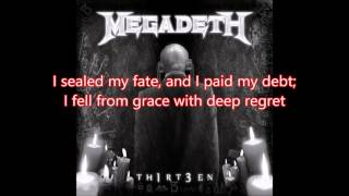 Megadeth - Black Swan lyrics