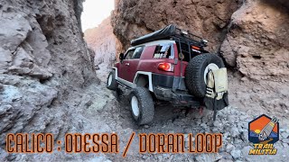 Can a FJ cruiser keep up with a Jeep group? Odessa Canyon and Doran Loop put that to a test