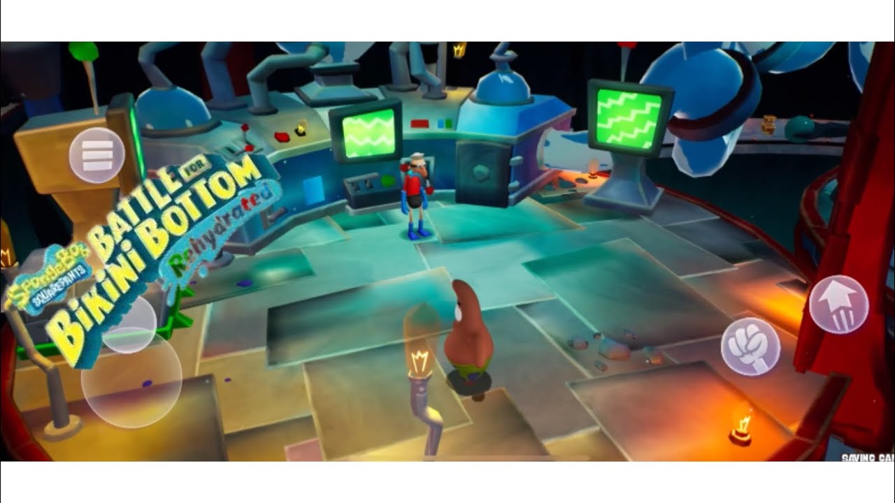 spinning towers of power spongebob battle for bikini bottom