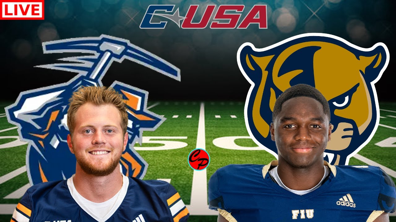 UTEP vs FIU CONFRENCE USA FOOTBALL LIVE GAME CAST & CHAT - YouTube