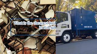 Junkahaulics - What is the cheapest junk removal option in Raleigh