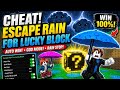 Escape Rain For Lucky Block Script Auto Win + No Key 🌧️