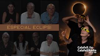 Especial Eclipsi 🌘 S'ha fet fosc al plat&oacute; de Calafell TV