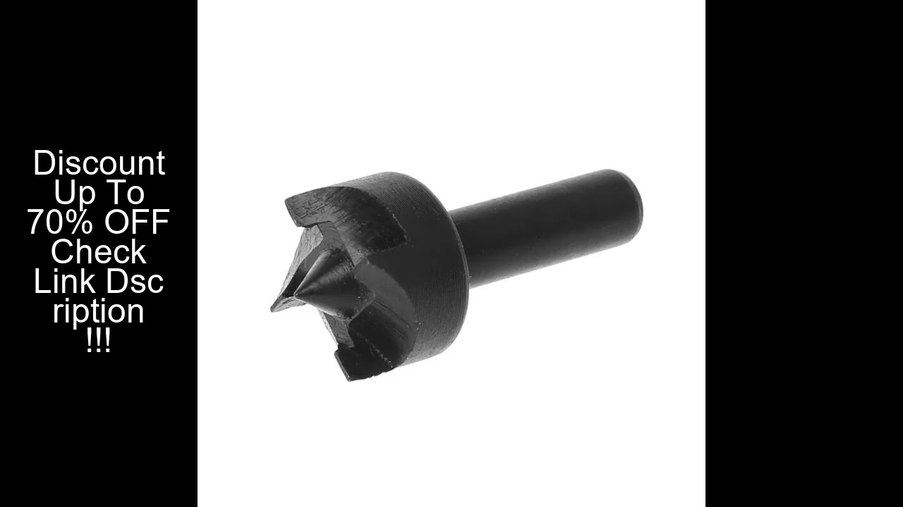 Plum Blossom Thimble Drill Bit Mini Lathe Machine Woodworking DIY Tool Durable 6