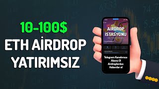 Yatırımsız Para Kazanma 100$ Airdrop