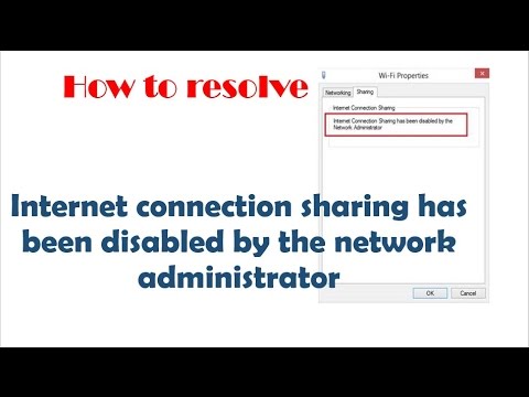 how to disable internet connection sharing how to disable internet connection sharing