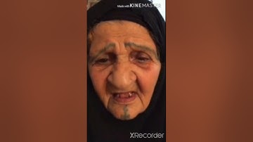 الحجيه تقراء سوره الفاتحه على روح اخوانها المتوفين مجاي تذكرها هههههه