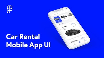 How to create a Car Rental Mobile App UI in Figma