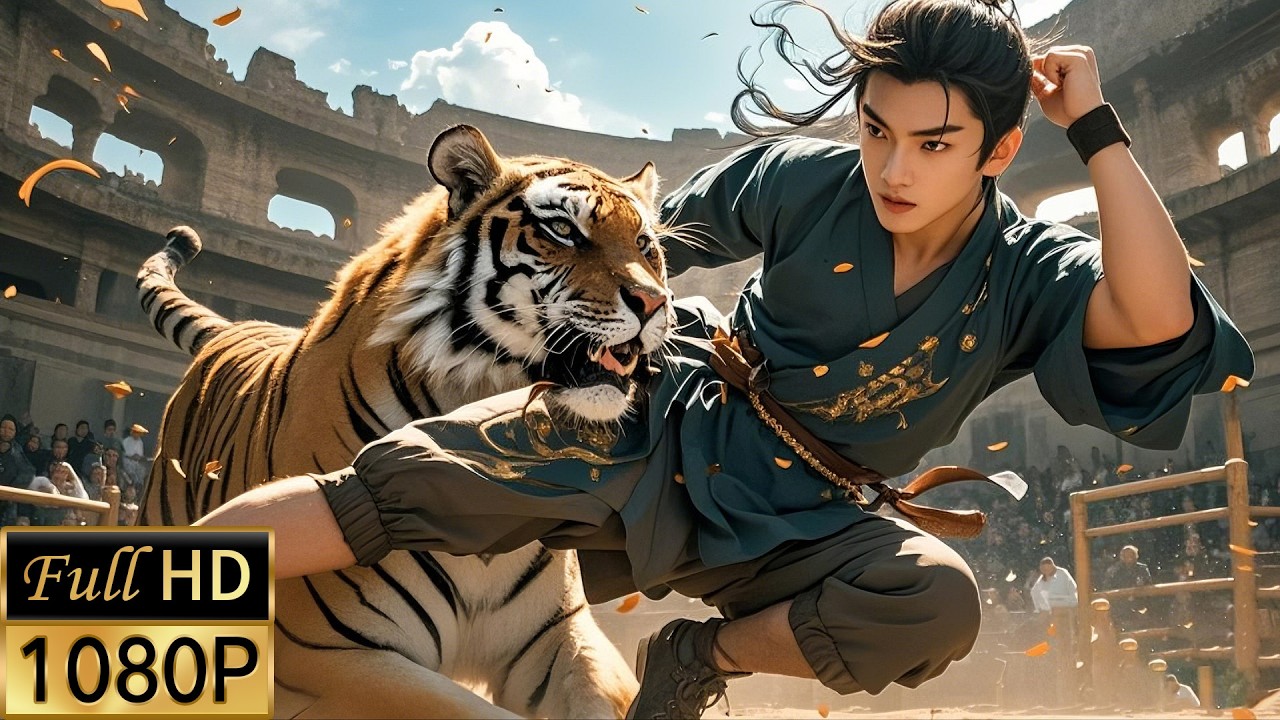 【最新功夫电影】擂台比武，傻小子過五關斬六將，憑藉一身絕世功夫取得武台霸主得到巨額賞金 ！💥|#chinesedrama