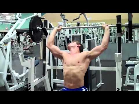 How To Seated Barbell Shoulder Press