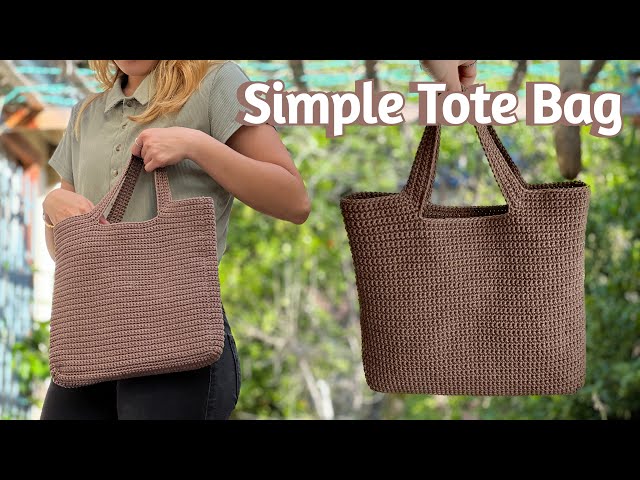 Tote Bag Crochet Pattern