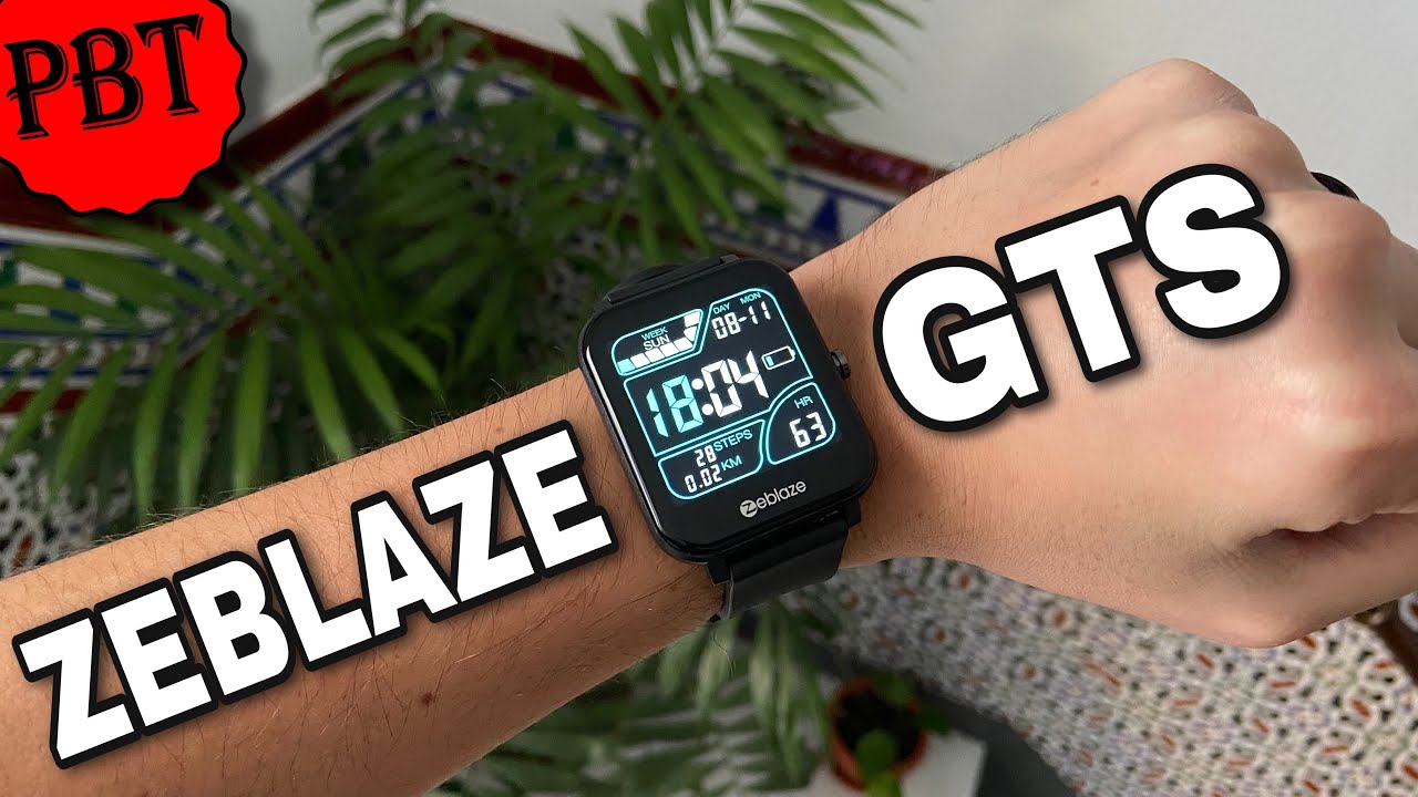 Review Smartwatch Zeblaze GTS | Llamadas Bluetooth y Batería decente -  YouTube