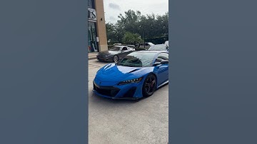 Acura NSX Type S with Amazing Exhaust Sound