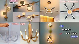 Top 4 Amazing Wall Light Decoration Idea Creative-Best Antique &amp; Unique Wall &amp; ceiling From PVC Pipe