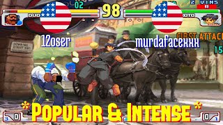 FT5 @sfiii3nr1: 12oser (US) vs murdafacexxx (US) [SF III 3rd Strike sfiii sf3 Fightcade] Aug 1