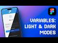 Figma Variables Tutorial: Light &amp; Dark Mode in 3 Minutes
