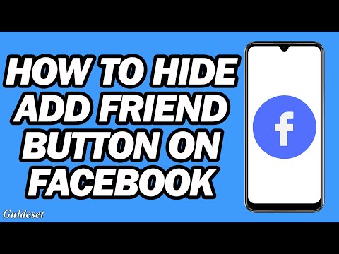 How to Hide Add Friend Button on Facebook | Remove Facebook Add Friend Button