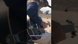 How to ROCK a HOLLOW BODY guitar on the street in Egypt - Ibanez AF55 #guitarmania #bestguitars