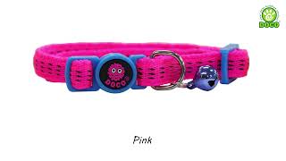 Doco Puffy Nylon Cat Collars
