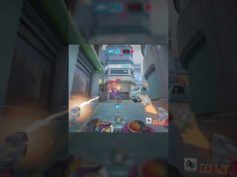 止められてびっくりしてULT出ちゃった… #overwatch #オーバーウォッチ #shorts