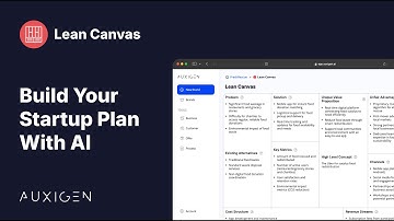 Master the Lean Canvas And Streamline Your Startup Strategy With AI