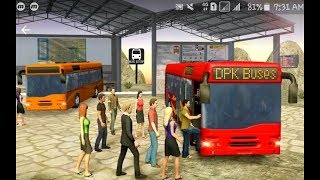 review game mobil bus Offroad Bus Simulator 2019 Coach Bus Driving Games SD screenshot 5
