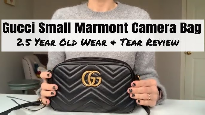 Gucci GG Marmont Small Shoulder Bag Review - Pretty Little Details