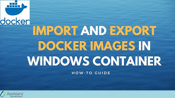 Import and Export docker images in Windows container