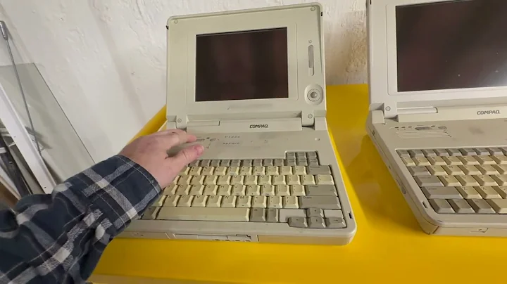 1994 Compaq LTE Elite 4/75 - Thanks RetroTech Chris!