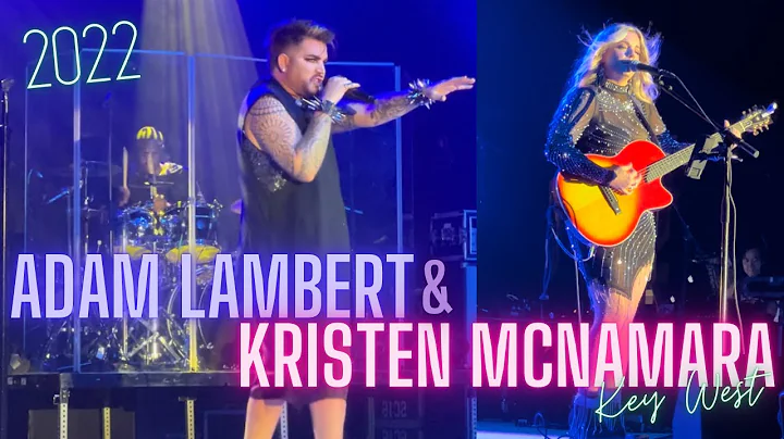 Queens Adam Lambert & Kristen McNamara Concert 202...