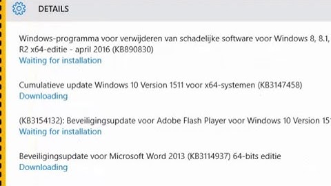 Microsoft Windows 10 - the Office & Adobe Flash Player updates April 12, 2016