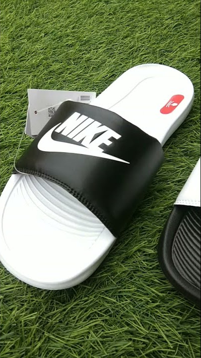 Sandal Unik Hitam Putih - Nike Victori One Slide Mix
