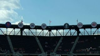 STL@NYM: Mets move retired numbers to prep for Piazza