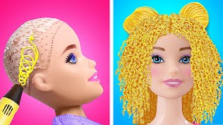 NEW AMAZING HAIRSTYLE FOR YOUR DOLL || Transformation of doll to Pokemon