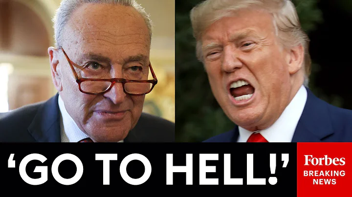 BREAKING NEWS: Schumer Holds Press Briefing After Trump Tells Him Publicly To 'GO TO HELL'