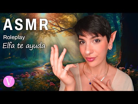 ASMR ROLEPLAY | Soy una ELFA | SUSURROS para DORMIR