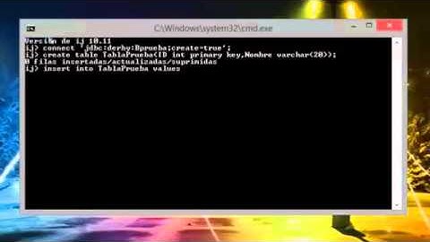 Videotutorial APACHE DERBY