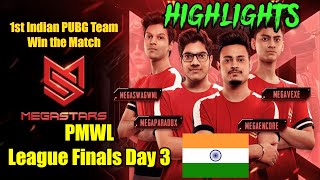 PMWL EAST - League Finals Day 3 | PUBG MOBILE World League Season Zero (2020) | 1st Indian PUBG Team