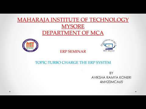 ERP seminar (turbo charge the erp system)