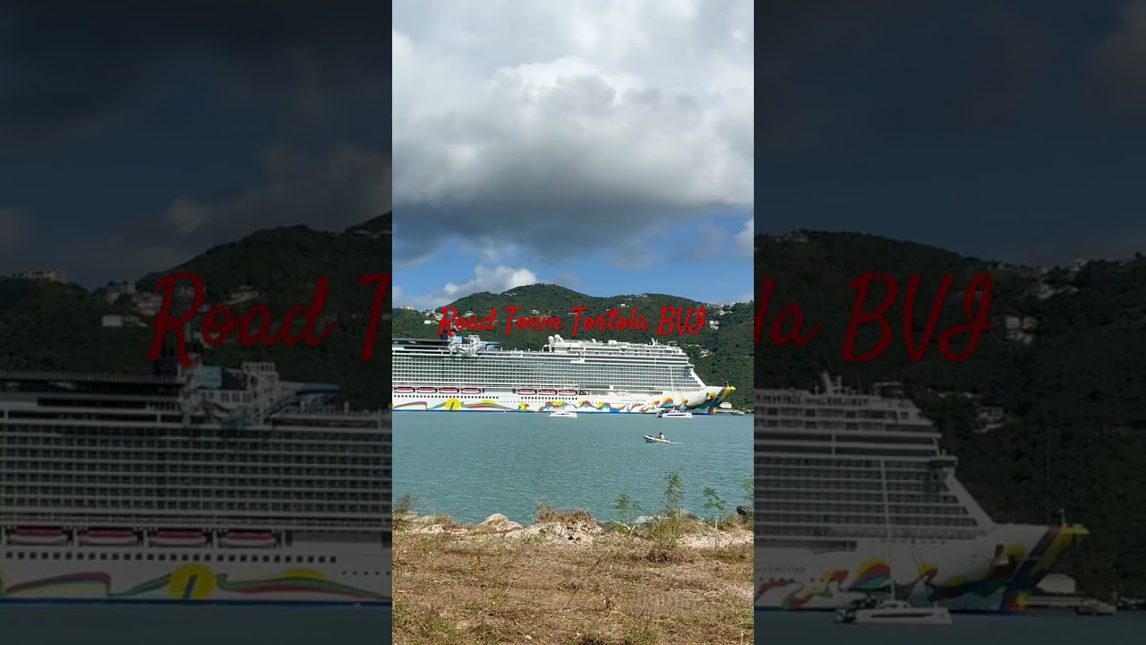 Beautiful Cruise Ship Tortola BVI @iam_stoutt @rastastout 