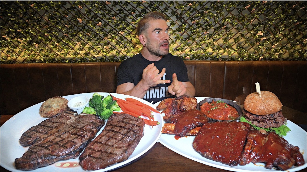 THIS ฿8000 STEAK CHALLENGE HASN'T EVER BEEN CONQUERED ! Joel Hansen
