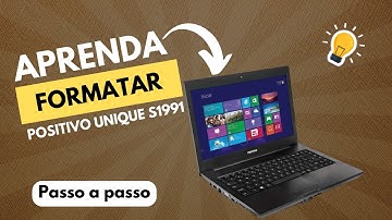 🔥Como FORMATAR (BOOT) por completo o Notebook Positivo Unique S1991
