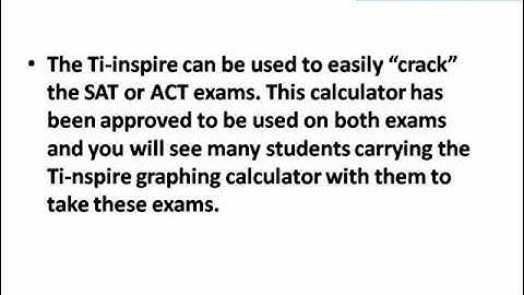 Ti-nspire Graphing Calculator with Touchpad