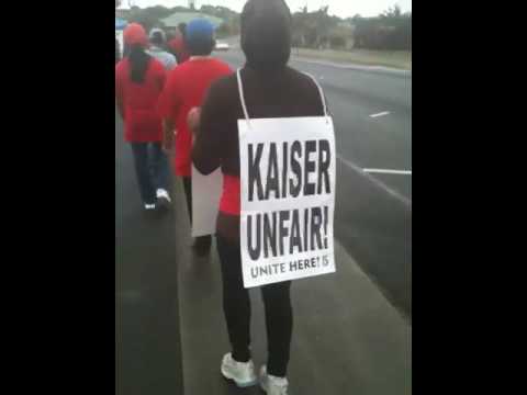 Kaiser Maui Strike