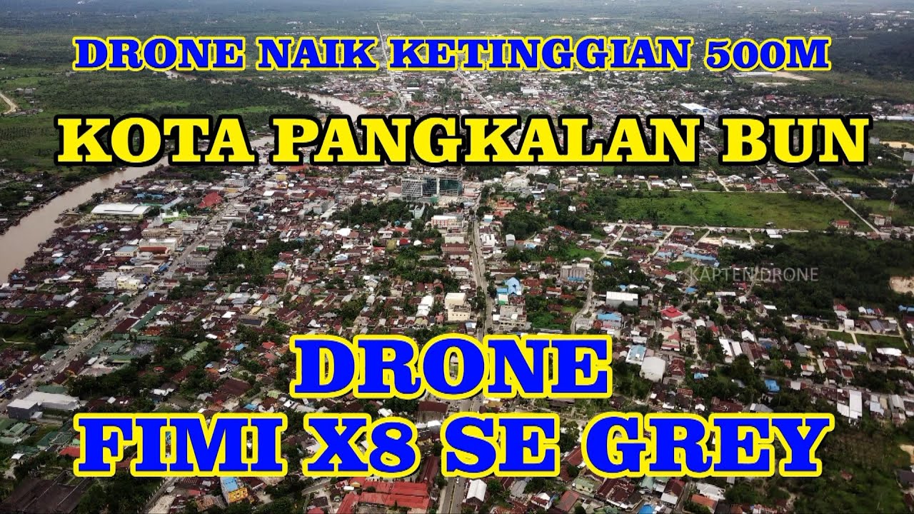 ISTANA KUNING PANGKALANBUN || KOTAWARINGIN BARAT || DRONE || TINGGI 500M